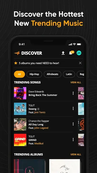 Audiomack MOD APK