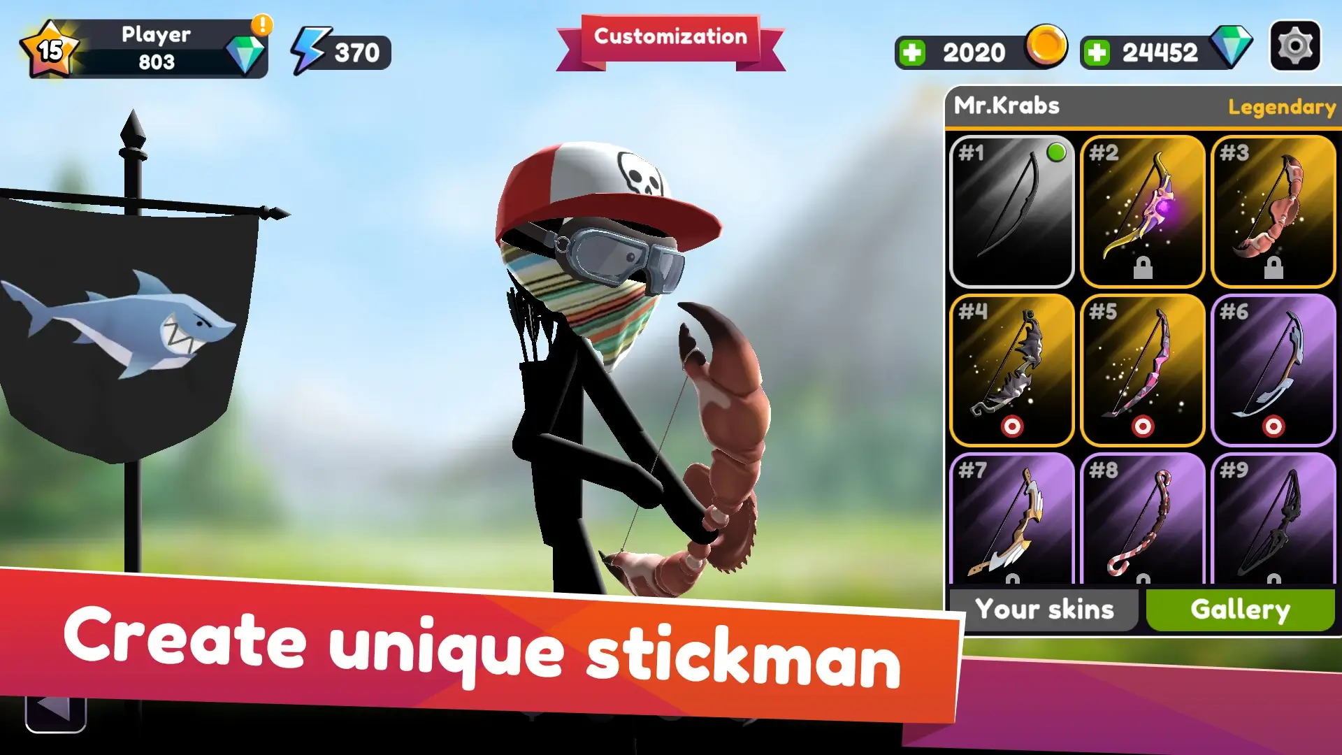 Stickman Archer online MOD APK