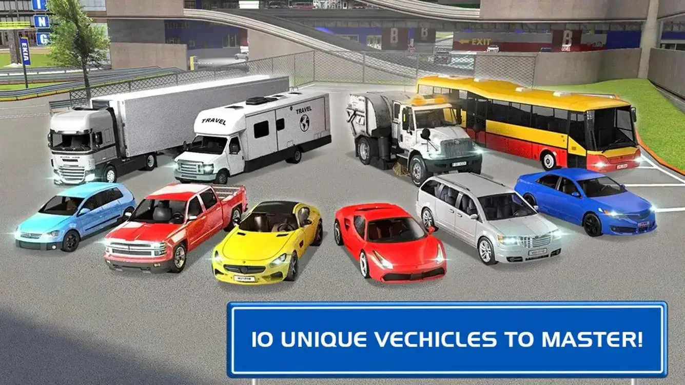 Multi Level 7 Car Parking Sim MOD APK